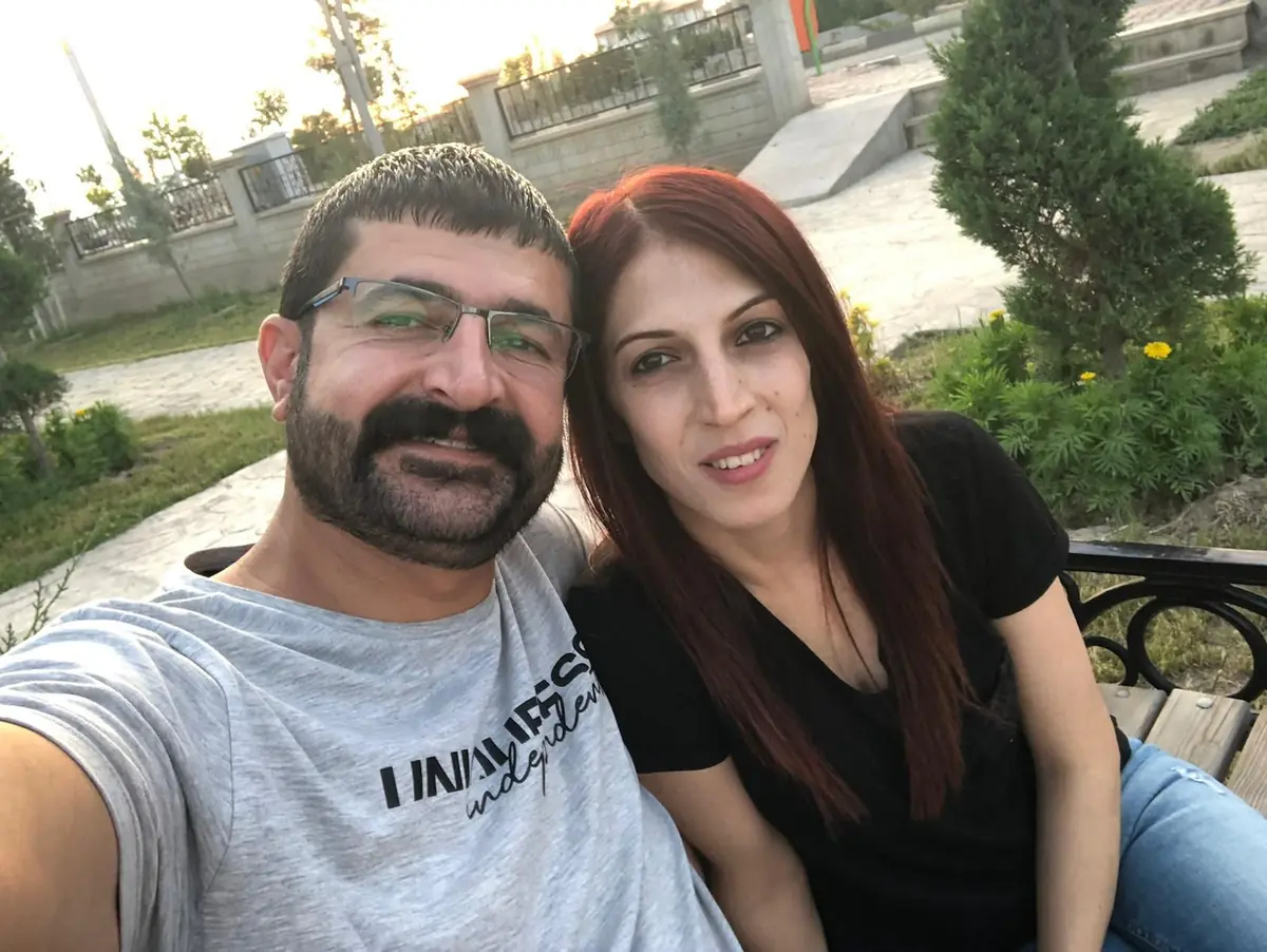 Kenan, Iğdır church leader, with his wife